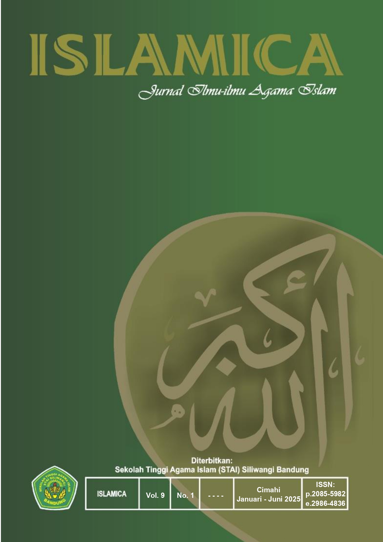 					Lihat Vol 9 No 2 (2025): ISLAMICA
				